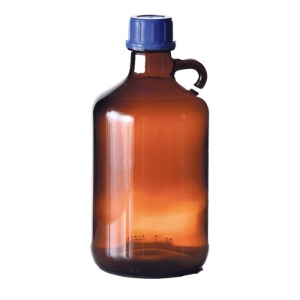 부속품 Amber glass, with handle reagent bottles 2500 mL